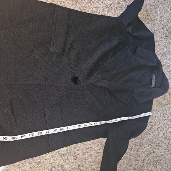St. John Knit Black Blazer Size 12 - Picture 4 of 7